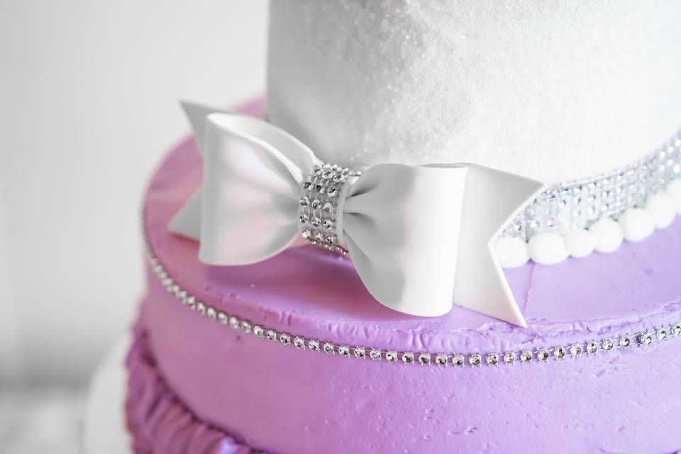 Wedding Cake Bowtie