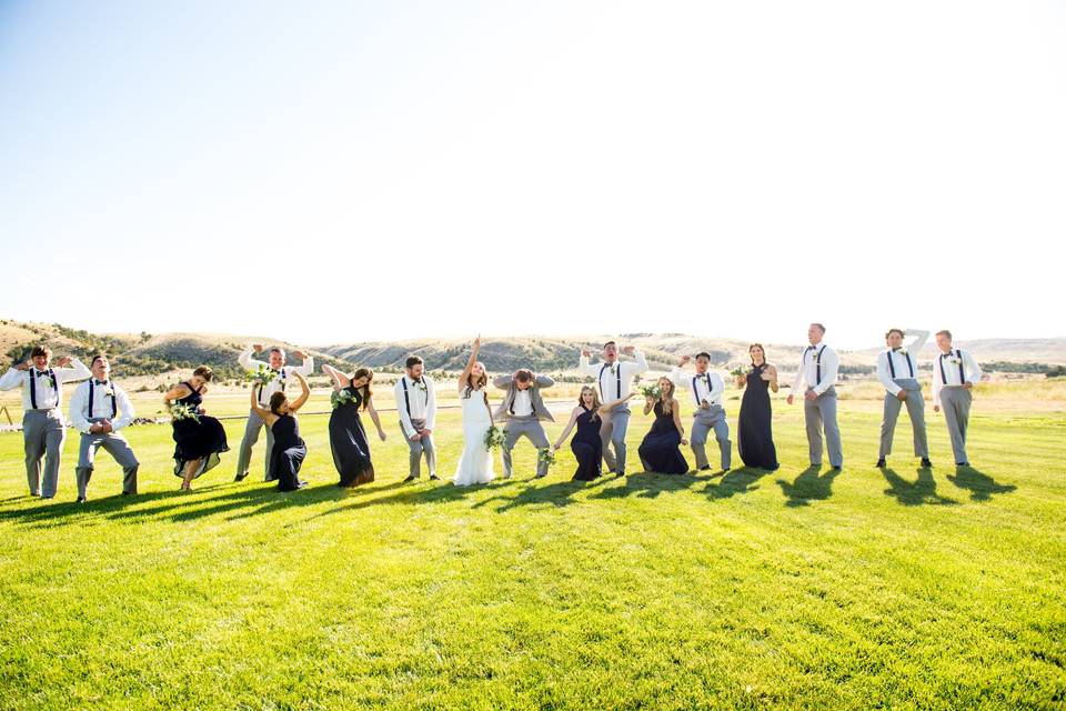 Bridal party photos