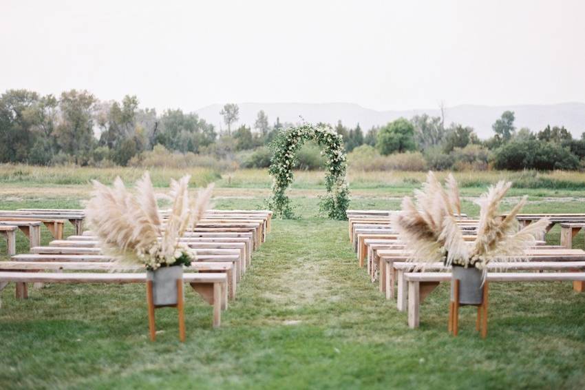 Outdoor ceremony