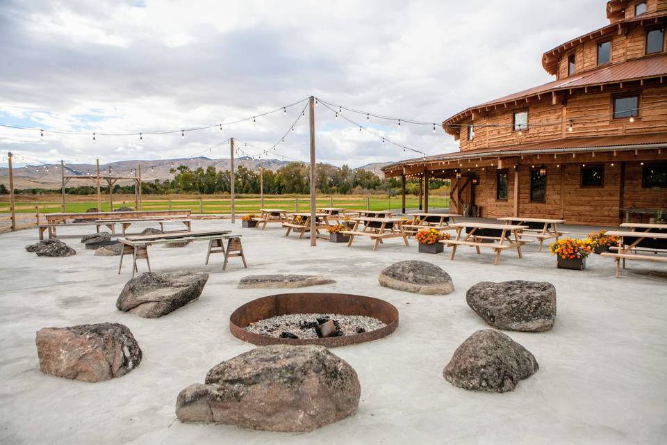 Round Barn Patio