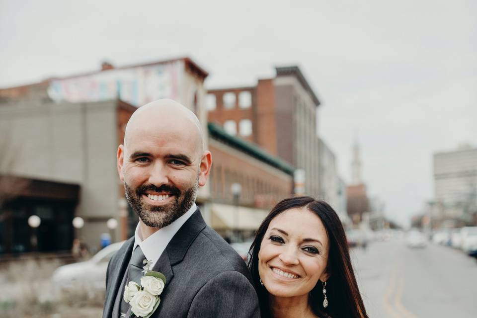 Downtown Indy Wedding