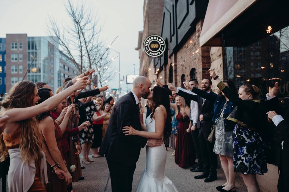 Downtown Indy Wedding