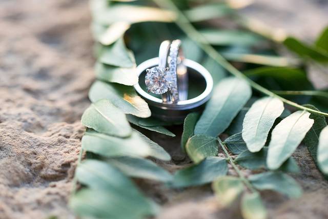 Ring photo from wedding day by Katie Fears