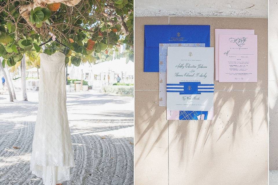 Wedding details are so wonderful to remember your special day.  Waldorf Astoria, Key  West FL