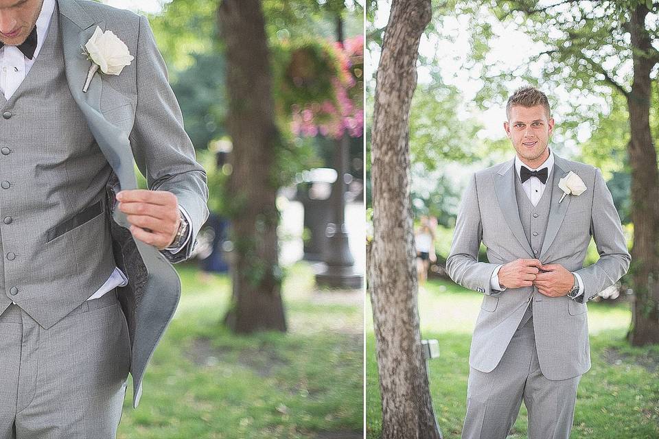 Groom getting ready photos, Cole Aldrich