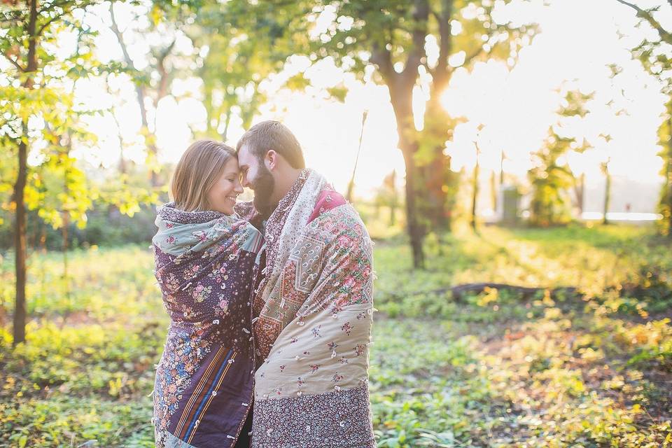 camping inspired engagement session by Katie Fears Photography  | www.brioart.com