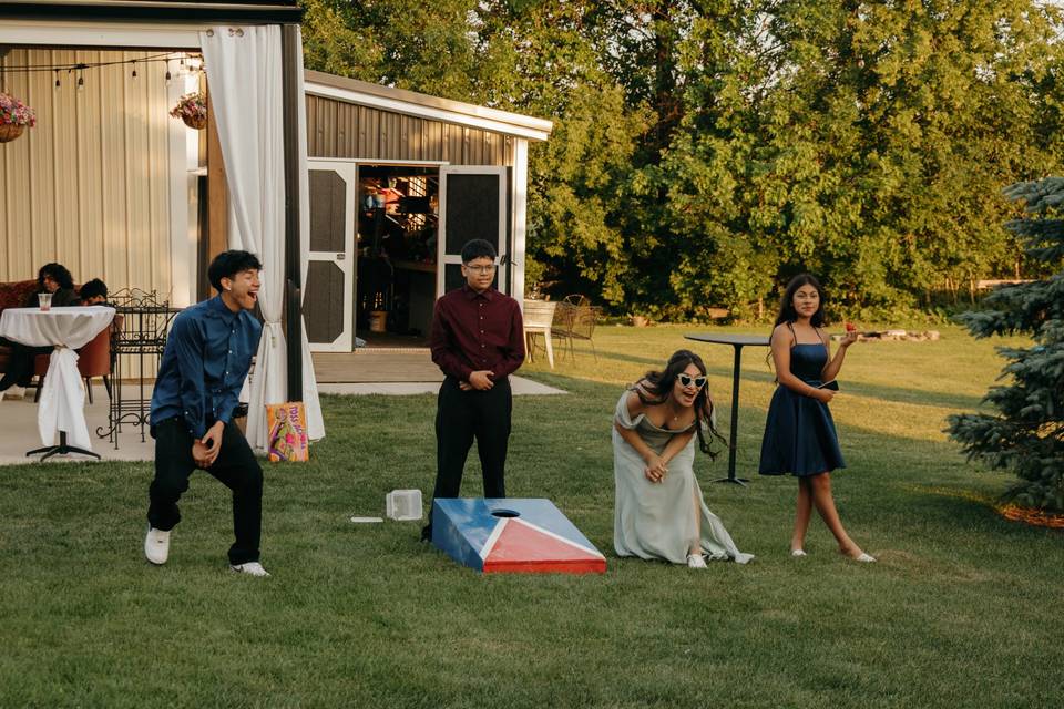 Outdoor ceremony