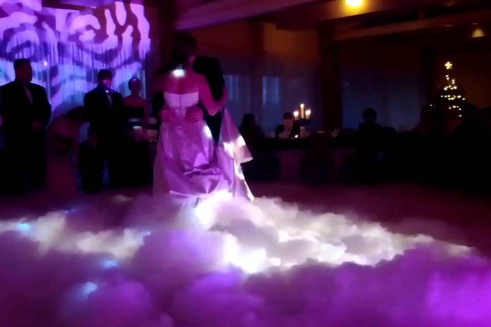 Dancing on a cloud