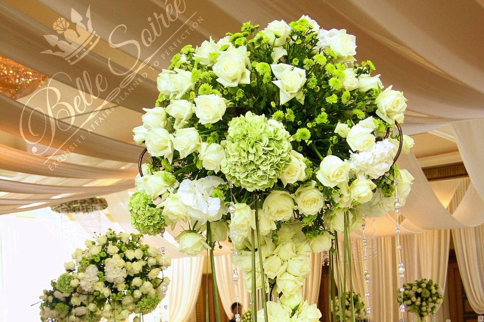 Flower centerpiece