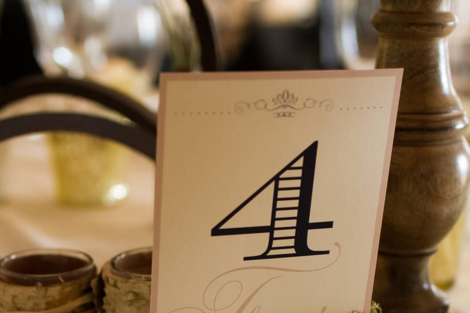 Table number