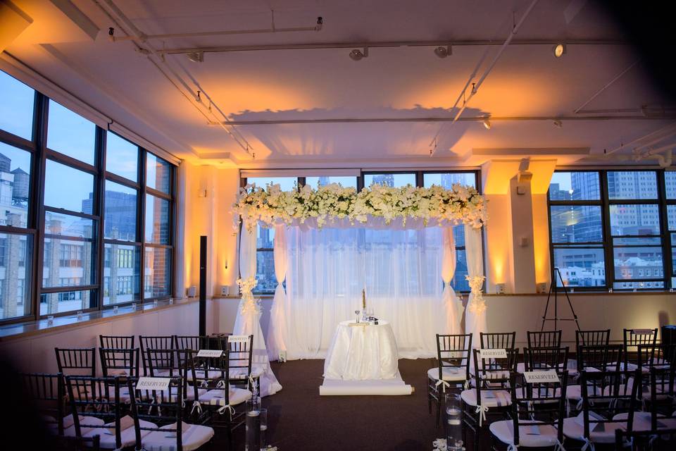 Tribeca three sixty chuppah