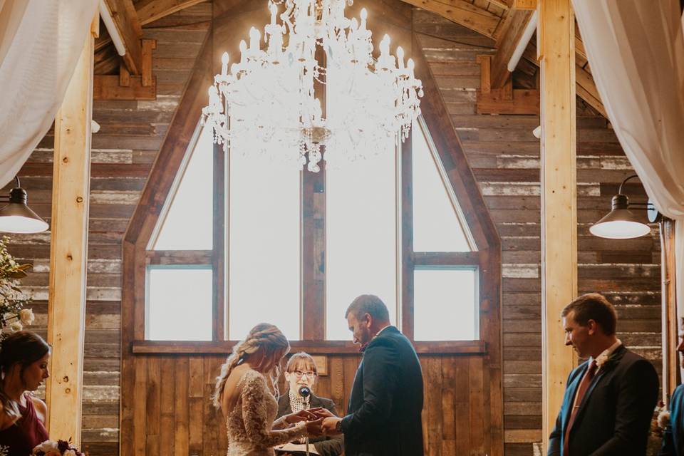 Barn wedding