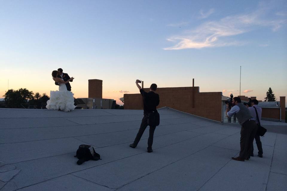 Rooftop photoshoot!