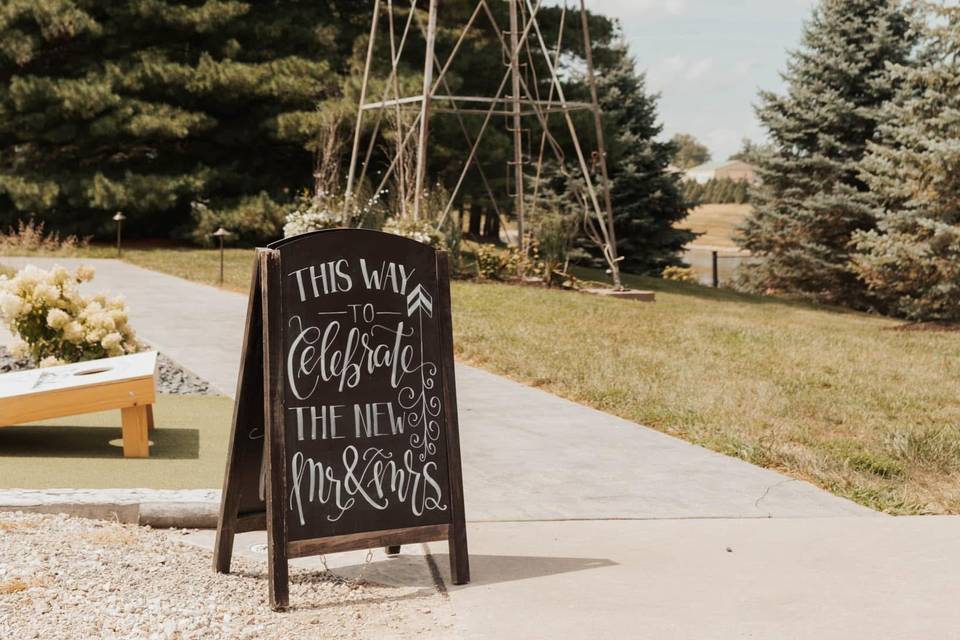 Signage to lead the way...