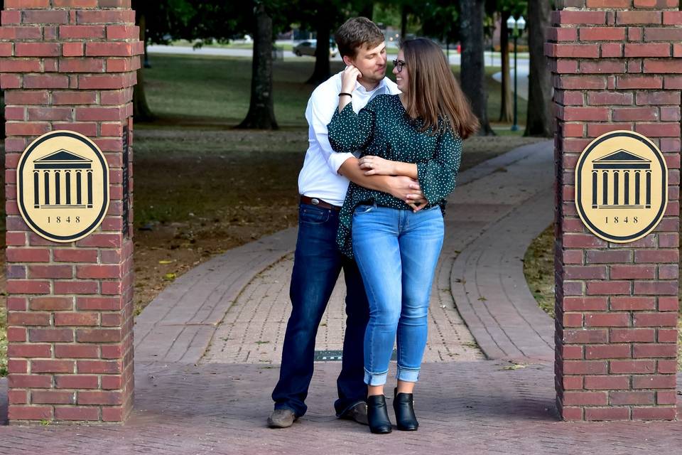 Ole Miss Engagement Session