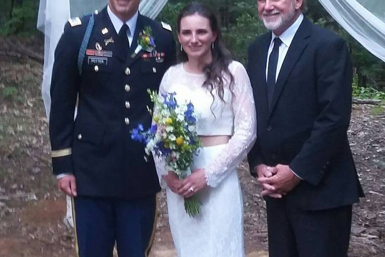 A military wedding
