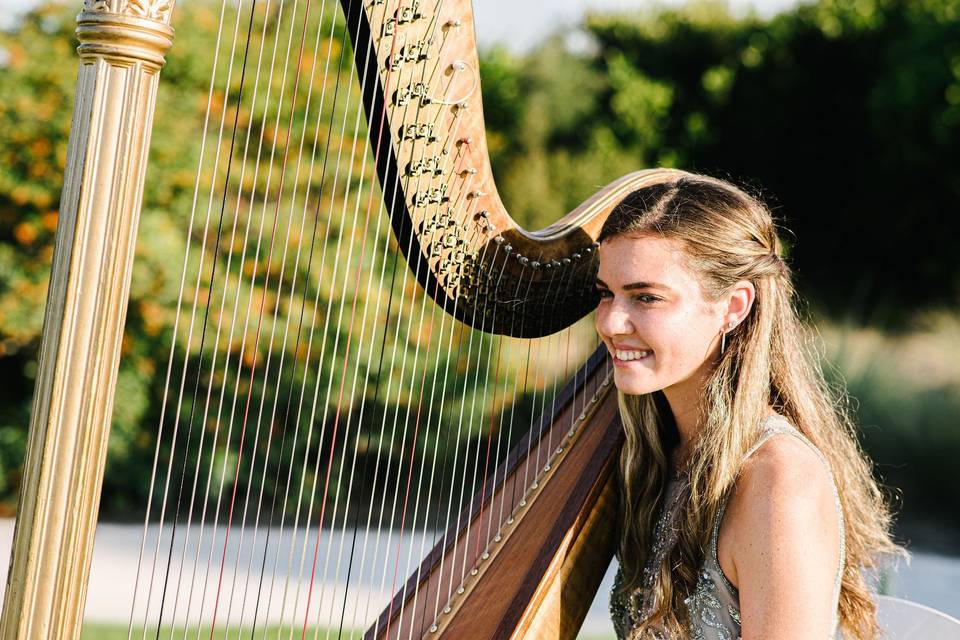 Solo Harp Golf Course wedding