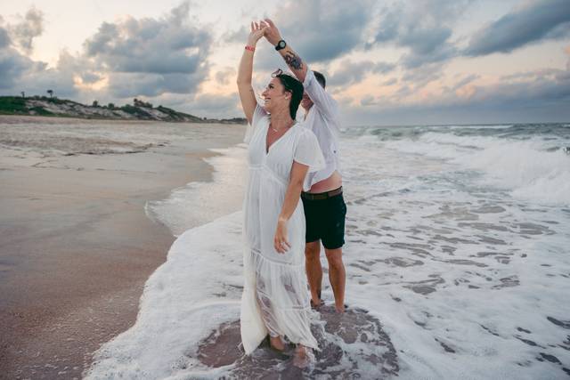 Beach Engagement Session
