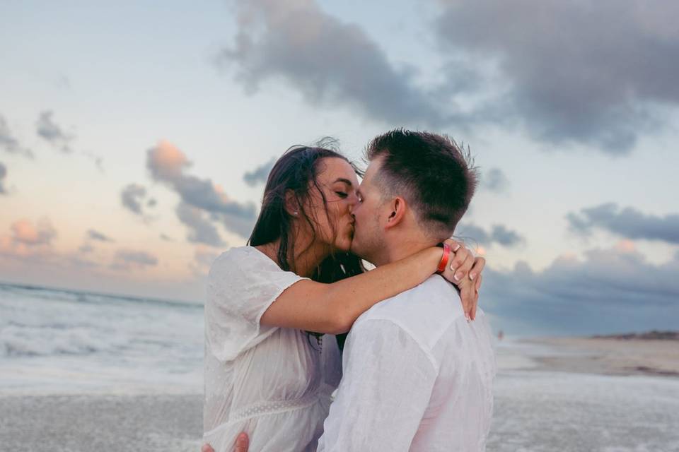 Beach Engagement Session