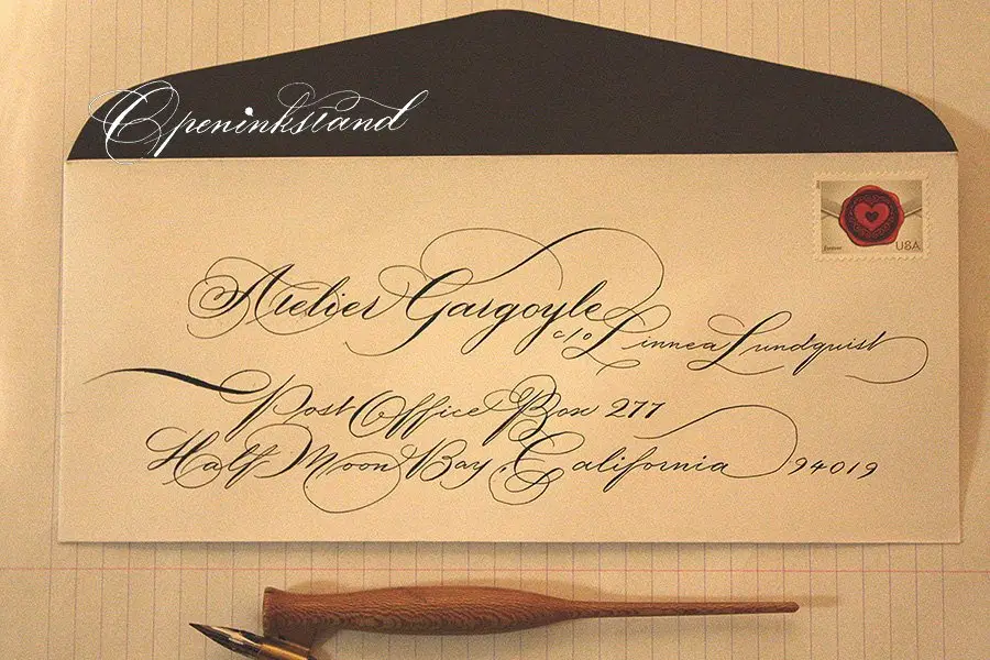 Open Ink Stand Calligraphy - Invitations - Henderson, NV - WeddingWire