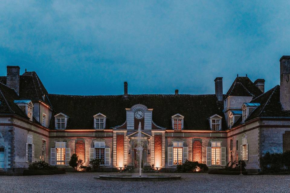 Château by night