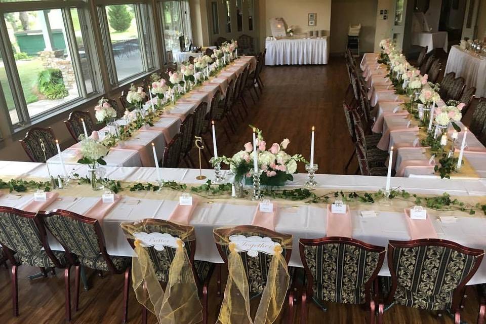 Centerpieces and runners