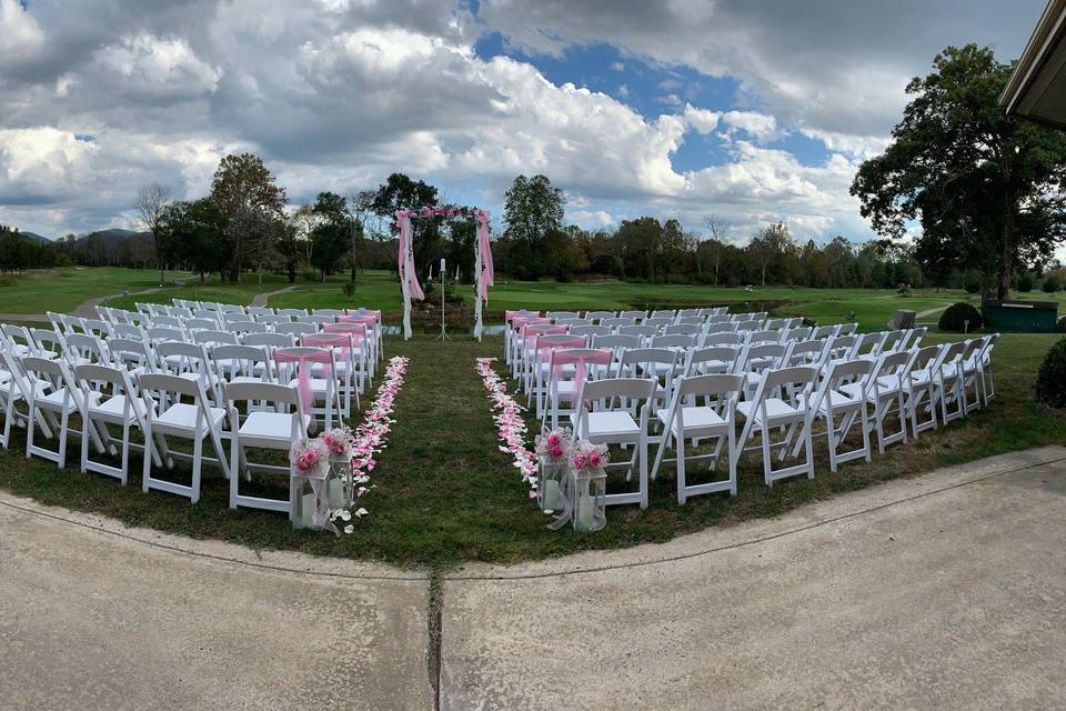 Outdoor ceremony