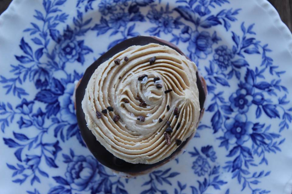 Peanut butter cup doughnut