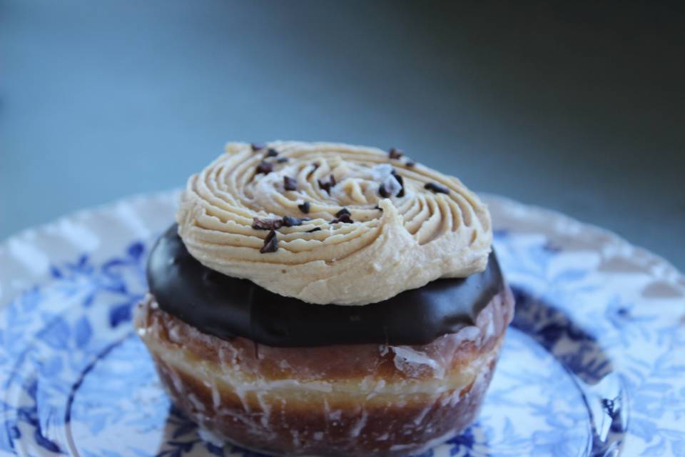 Peanut butter cup doughnut