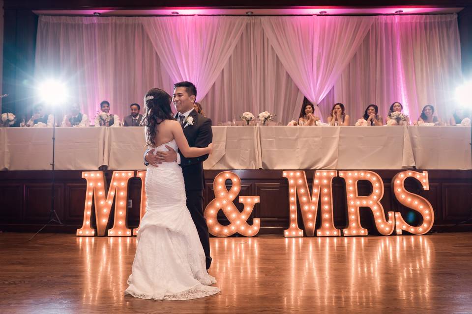 First dance