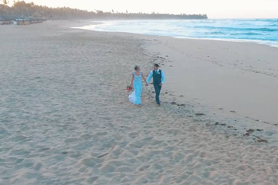 Couple on the beach