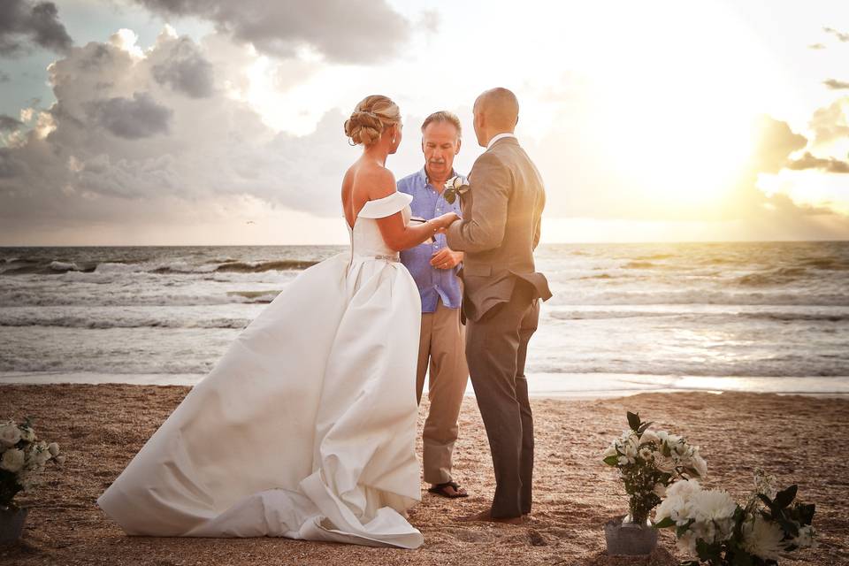 Sunrise Beach Wedding