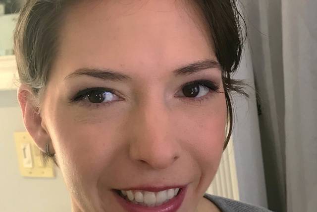 Successful bridal makeup trial