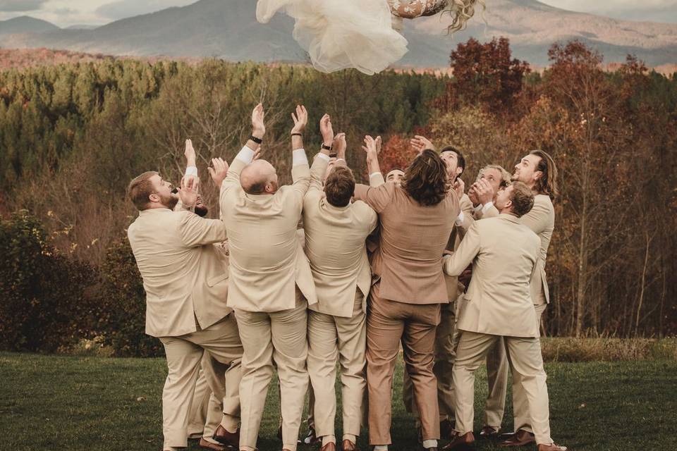 Mountain wedding