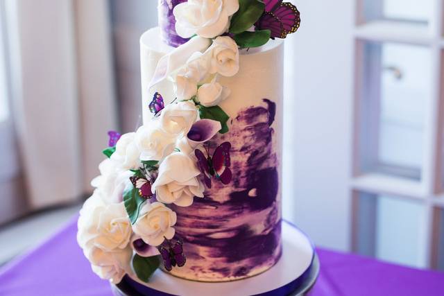 Sugar flower cascade