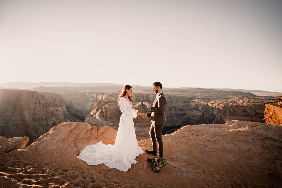 Horseshoe Bend Wedding