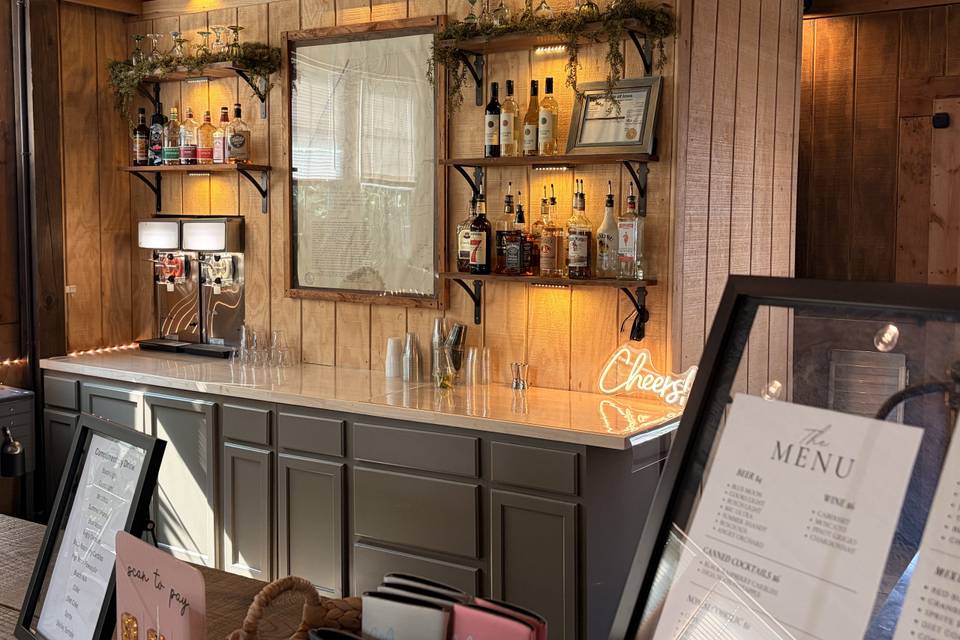 The bar