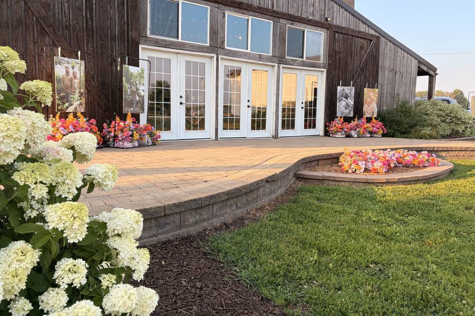 The barn