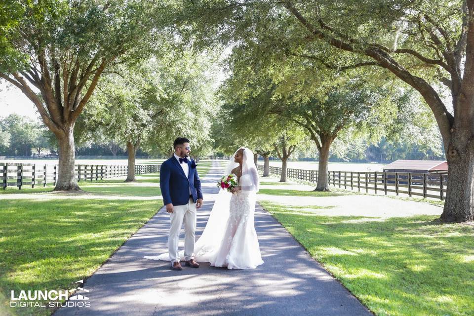 Couple walking on Lane