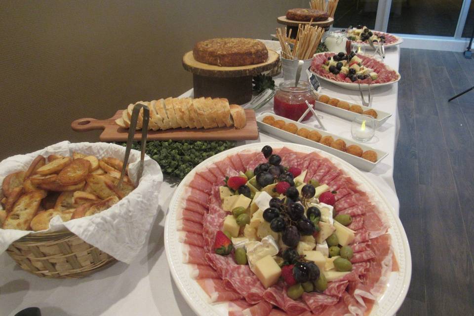 Appetizer table