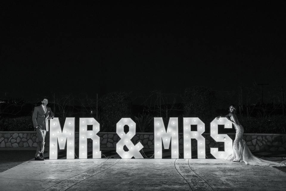 Mr. & Mr.s -Sunny Celebrations