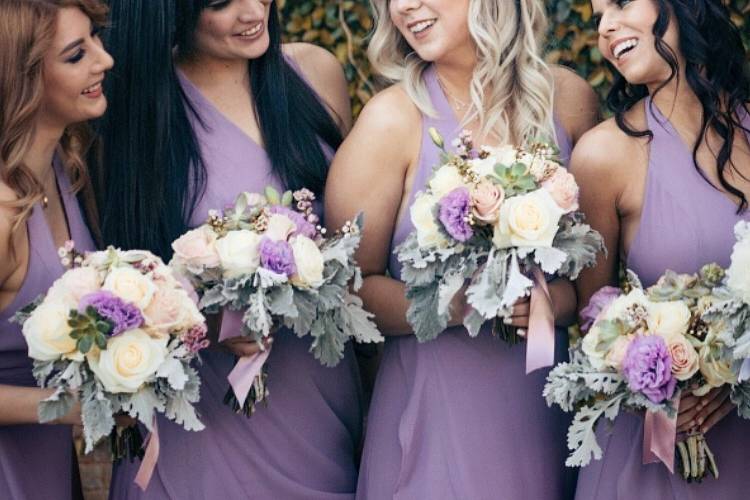 Bridesmaids bouquets