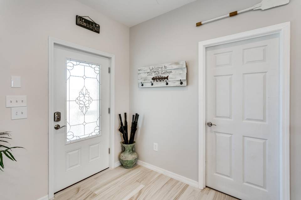 Front Door interior