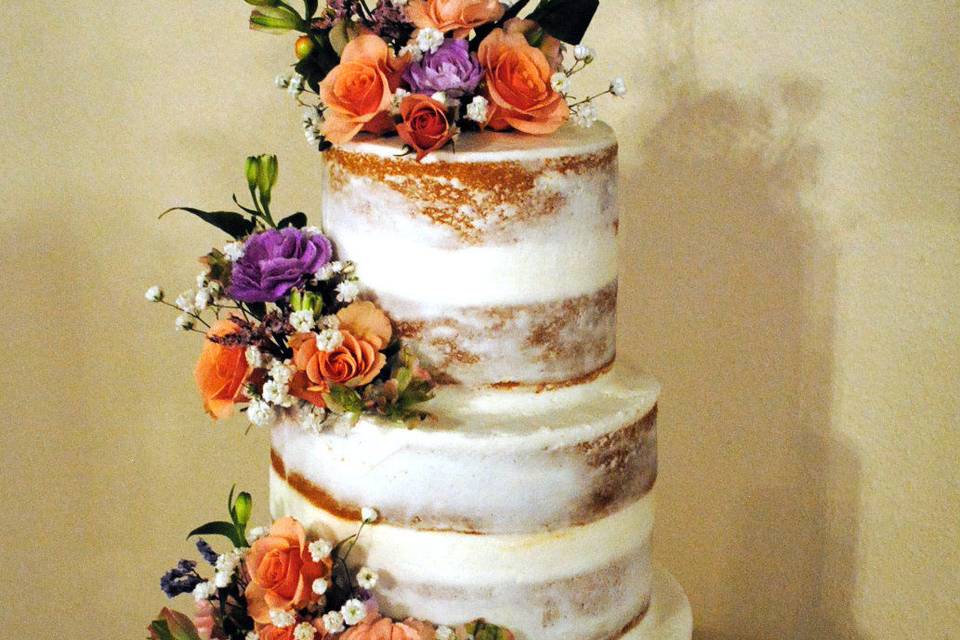 Naked cake