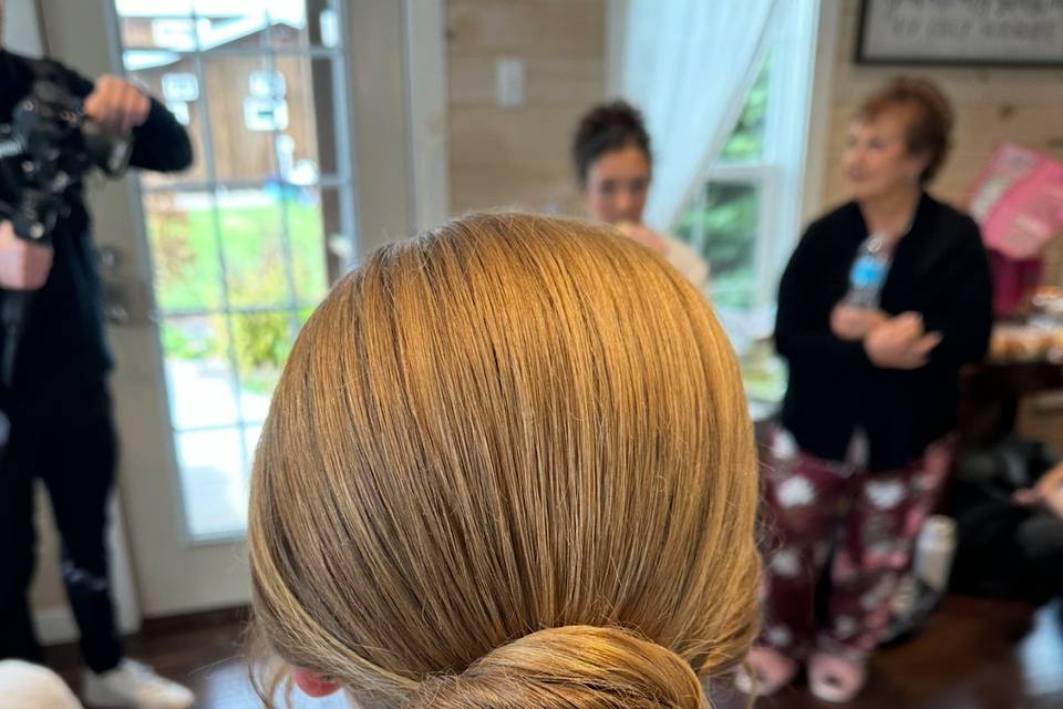 Low bun