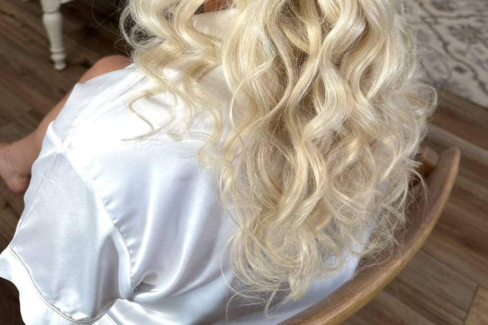 Half up half down
