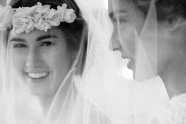 Happy newlywed