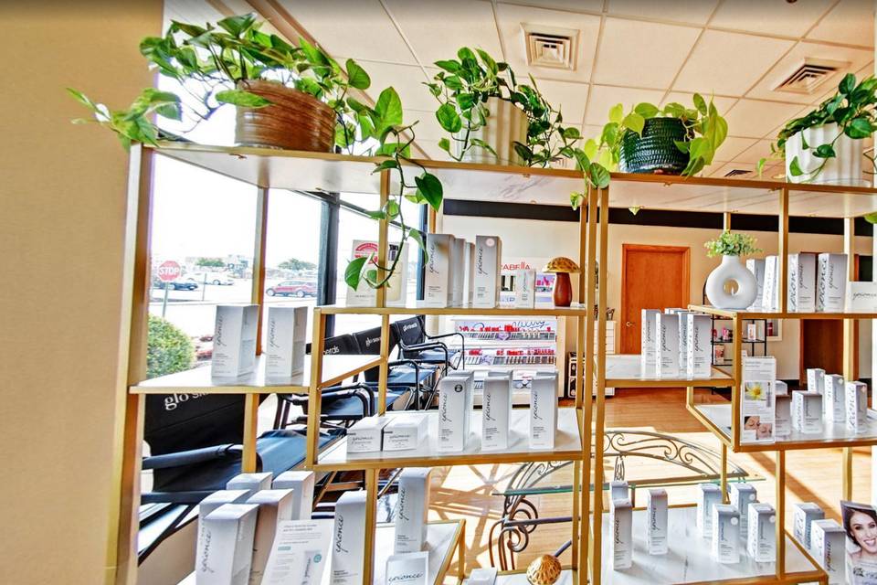 Salon view