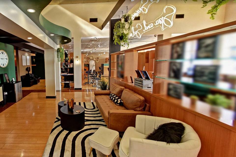 Salon view