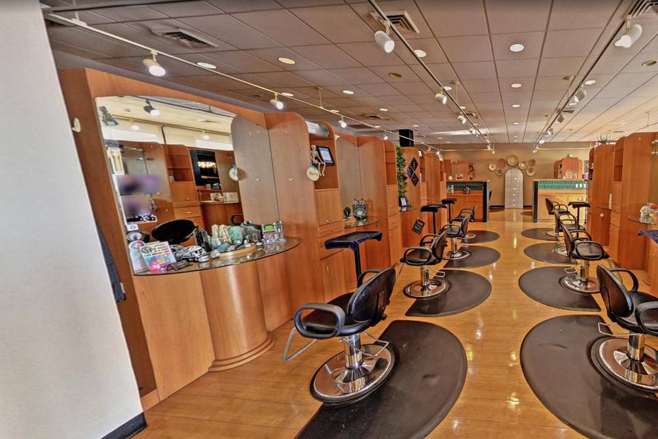 Salon view